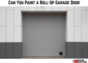 Can You Paint a Roll-Up Garage Door